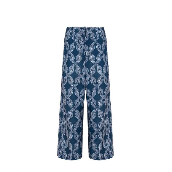 NEW KLEID culotte pants in knots navy - Picture 2 of 3